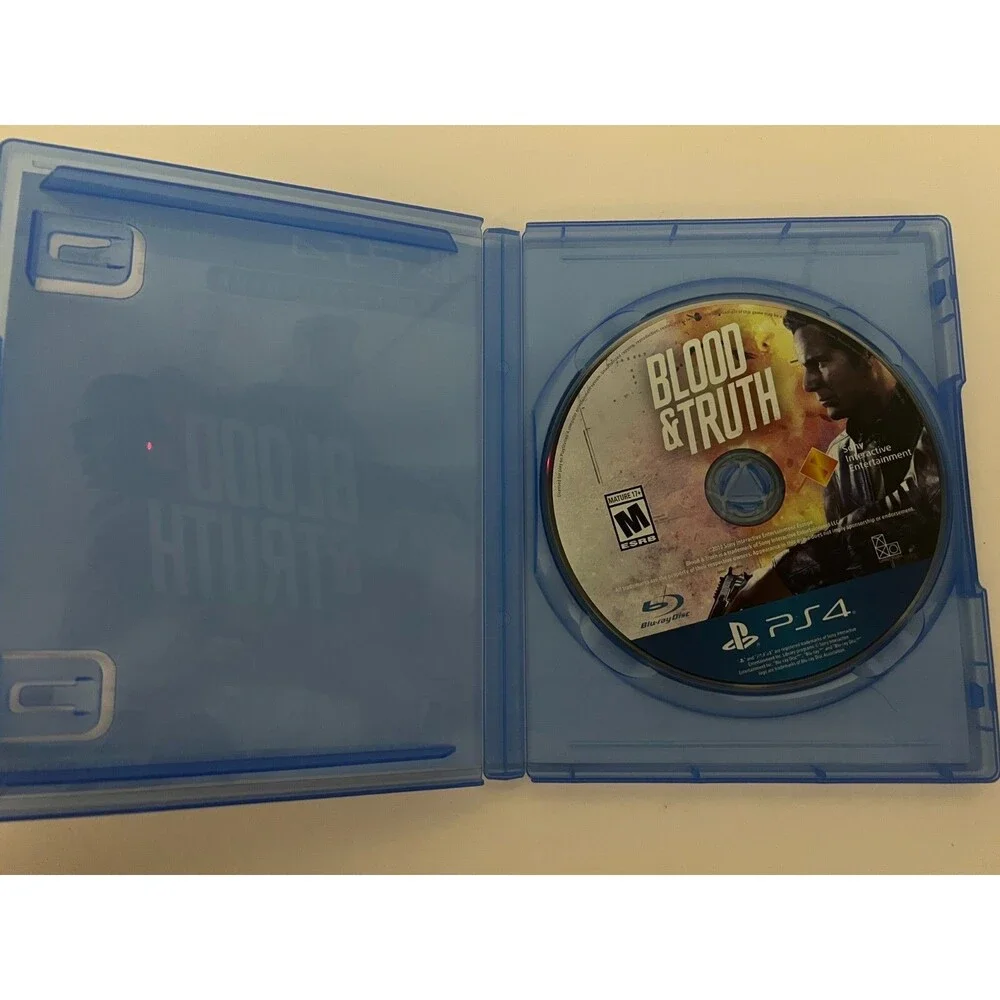 PS4 Game Blood and Truth Rated M